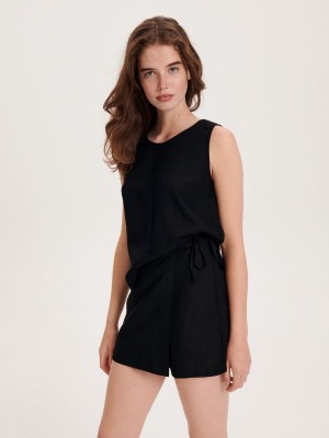 Reserved Skort Čierne | 71406TCBK