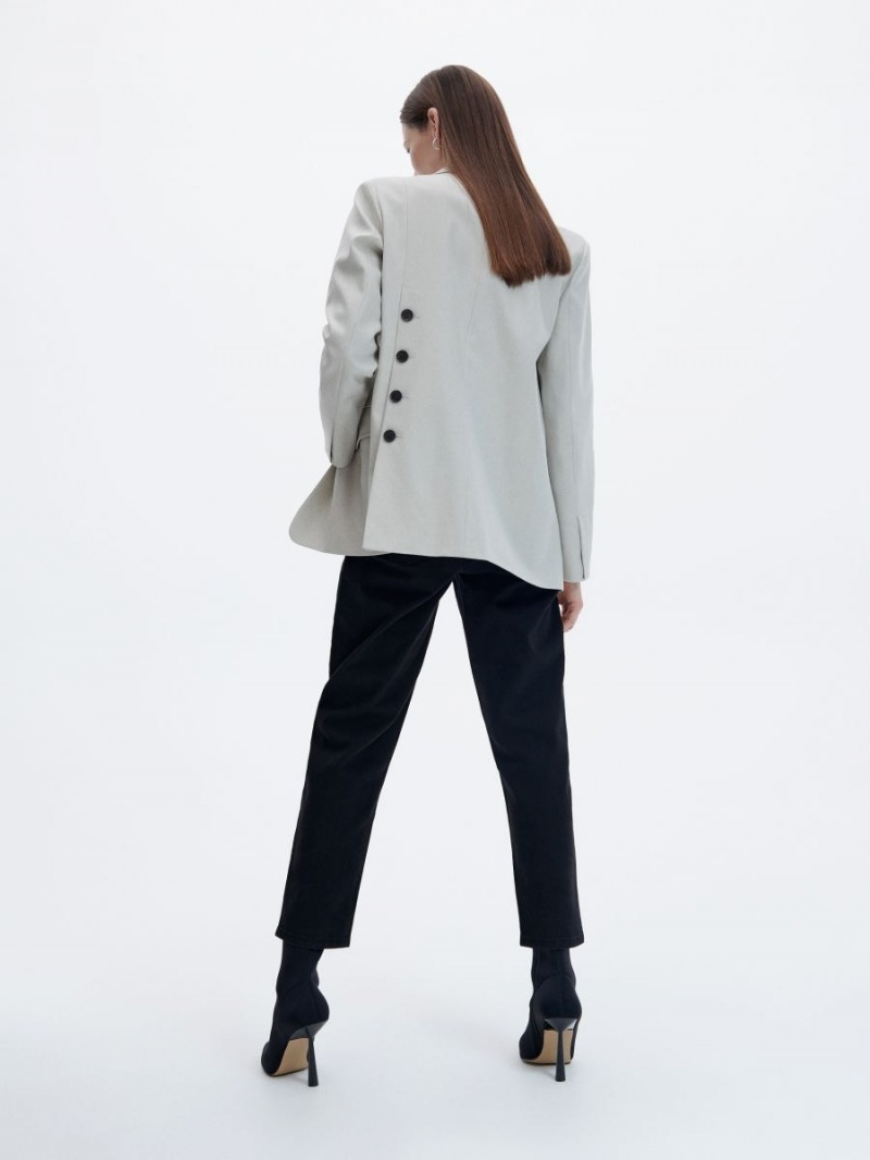 Reserved Baggy trousers Čierne | 16523AHMB
