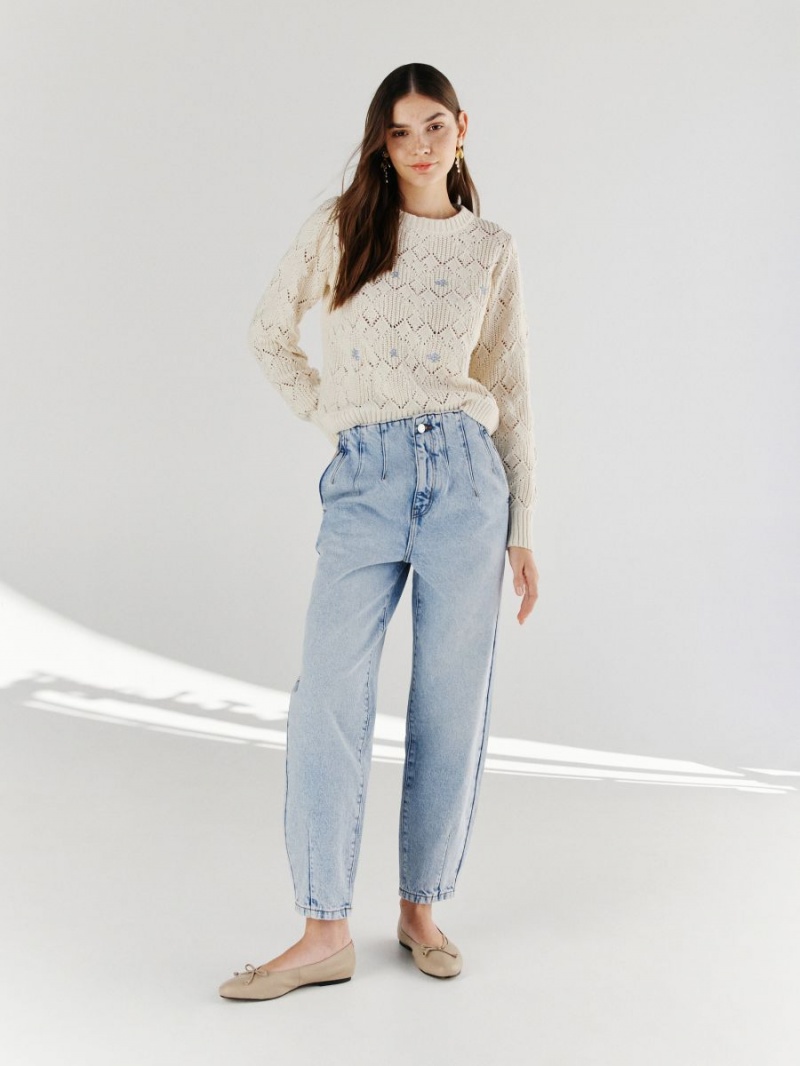 Reserved Balloon jeans Modre | 14236AJRW