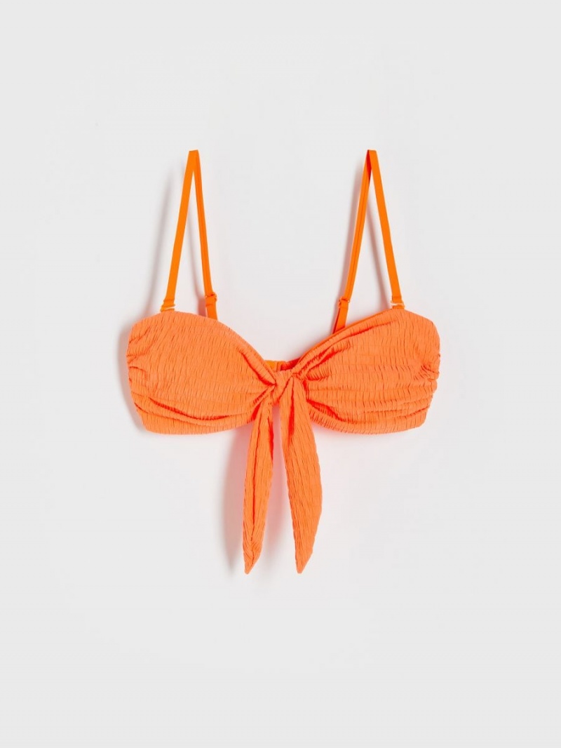 Reserved Bikiny top Oranžové | 57483XZCW