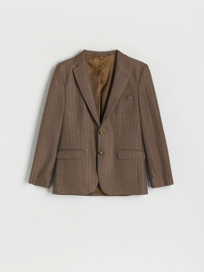 Reserved Blazer in herringbone Viacfarebný | 28467GSKA