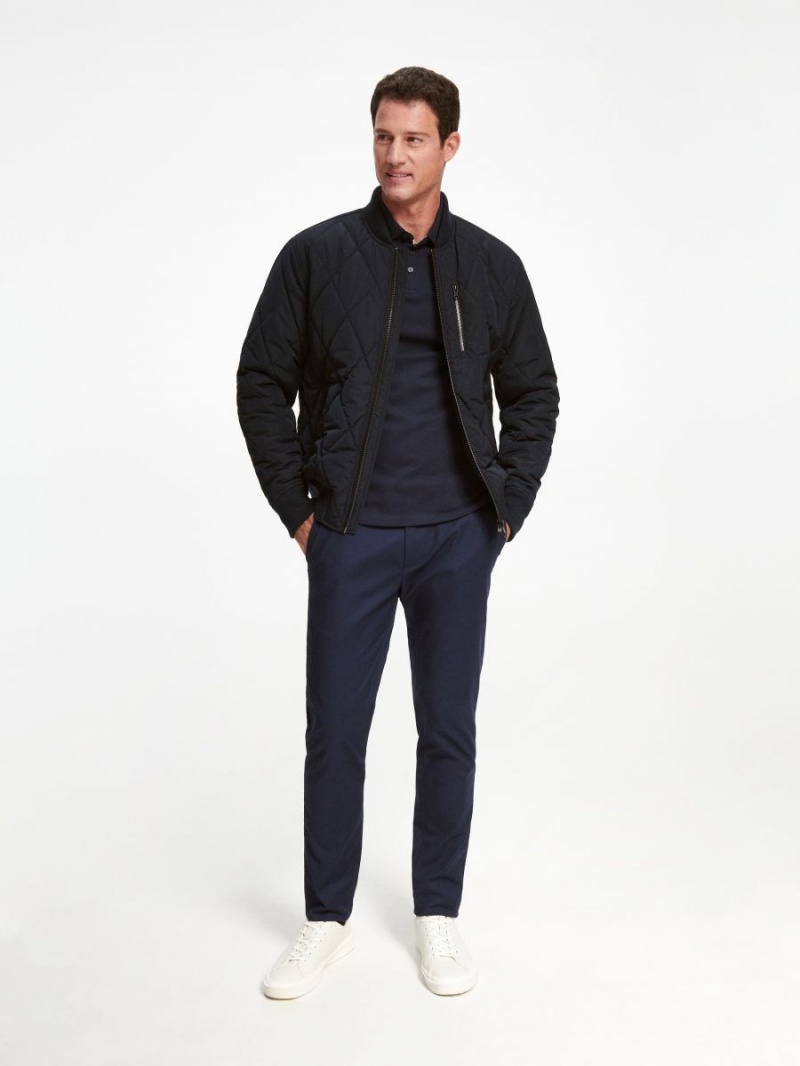 Reserved Chino slim fit trousers Modre | 16523CIYA