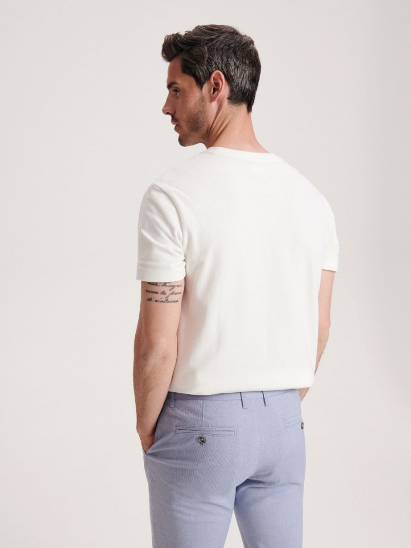 Reserved Chino slim trousers Modre | 29865ULSR