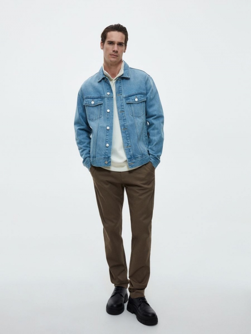 Reserved Denim jacket Modre | 37961AZRQ