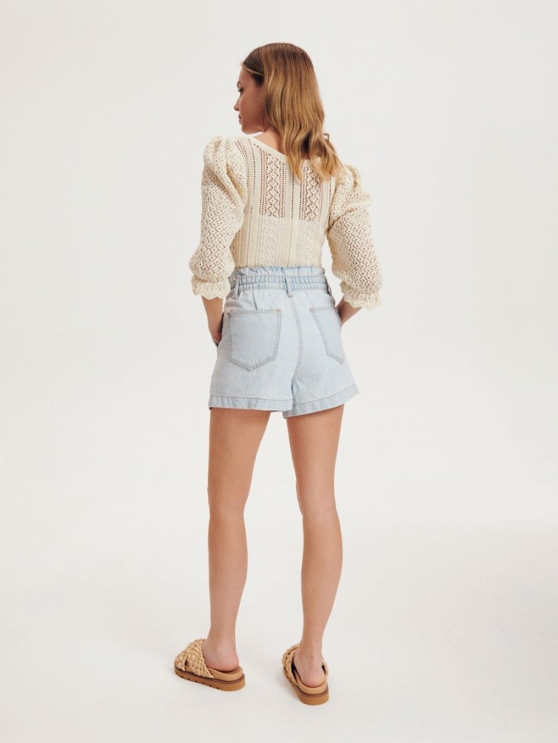 Reserved Denim shorts Modre | 72530XHZG