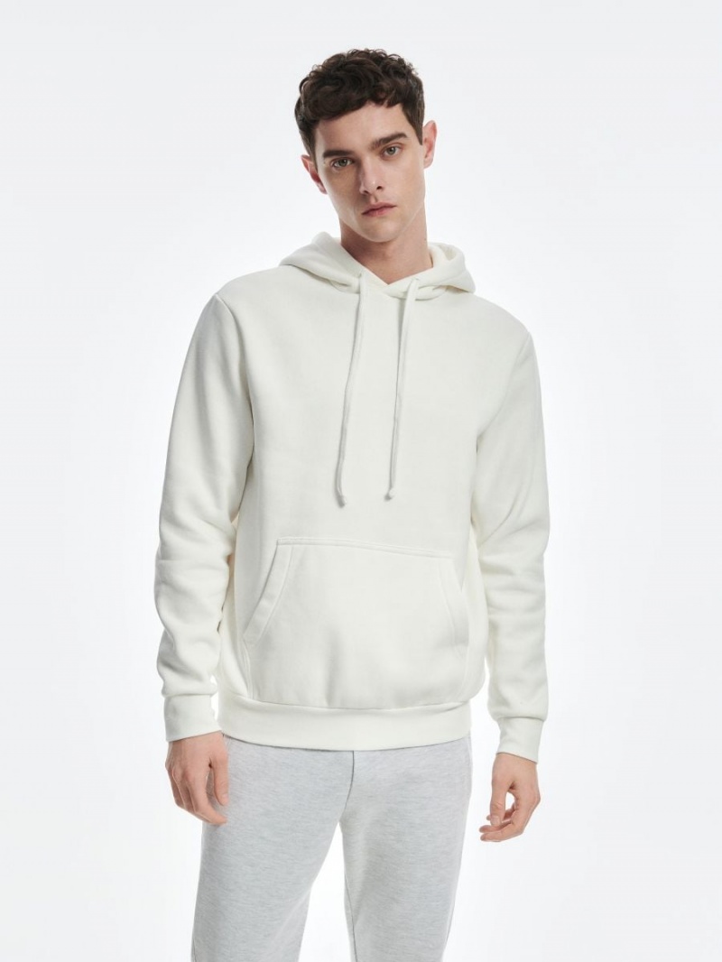 Reserved Hoodie Ivory | 24698ZUOT