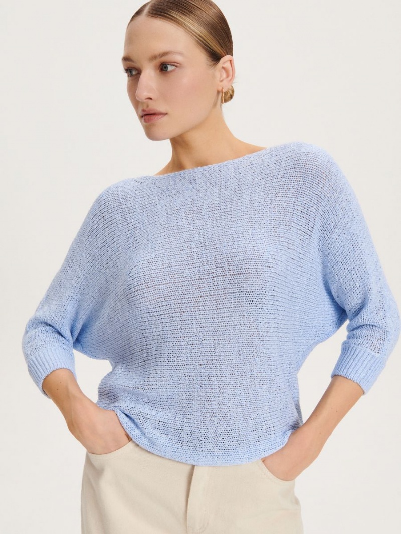 Reserved Kimono jumper Modre | 35874DRVL