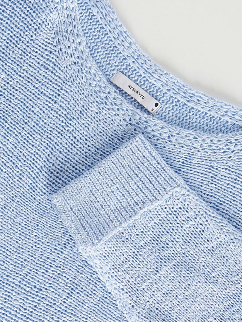 Reserved Kimono jumper Modre | 35874DRVL