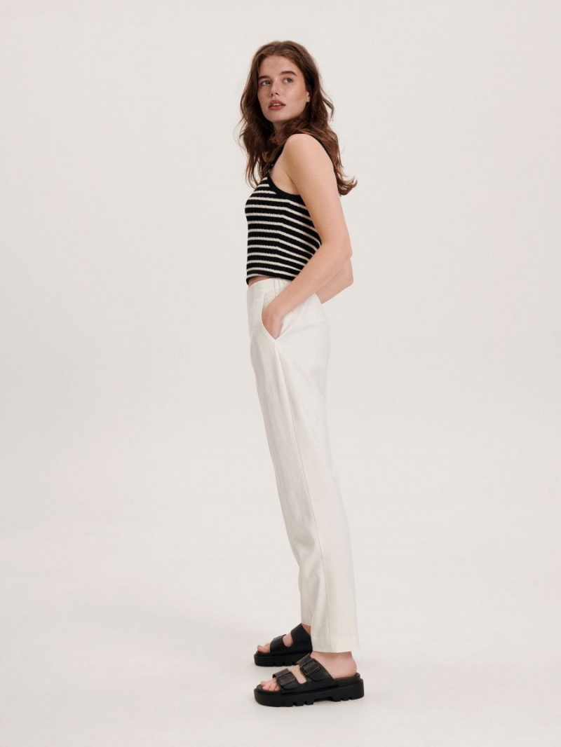 Reserved Linen rich trousers Biele | 12354JNVK