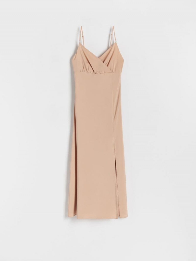 Reserved Mini dress Béžové | 78460GHFC