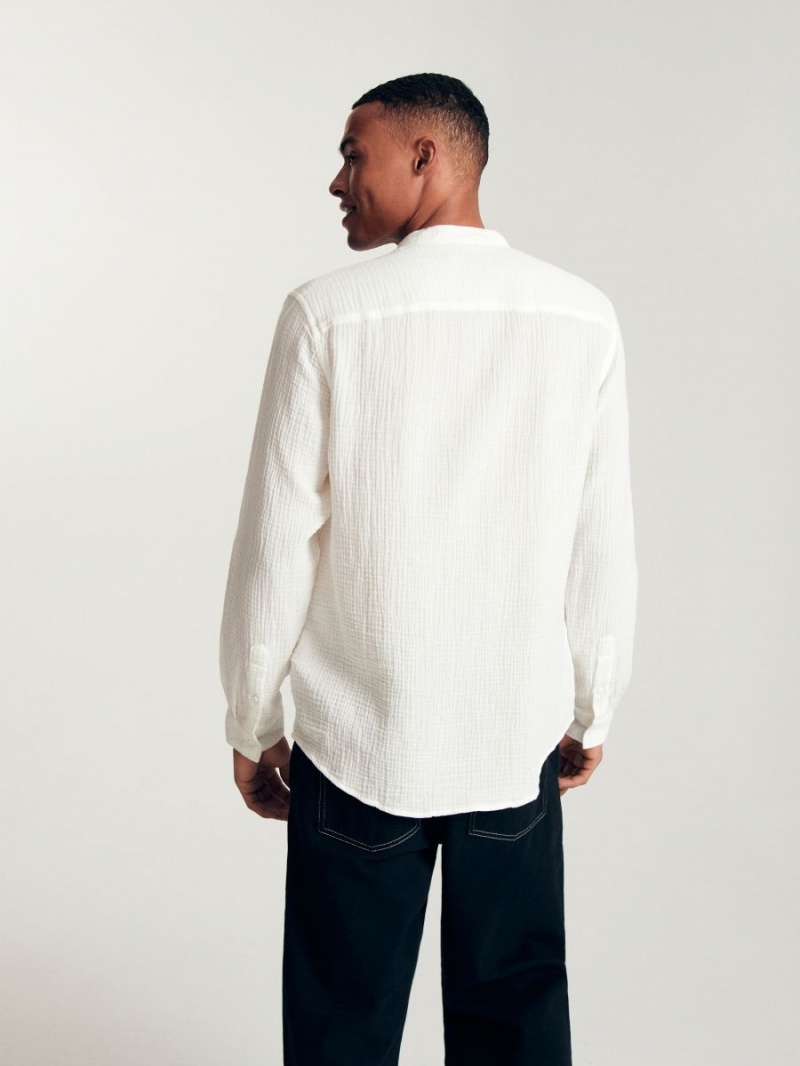 Reserved Regular fit shirt Biele | 15472KIJL