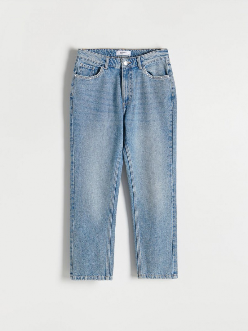 Reserved Rovno jeans Modre | 57602BJTA