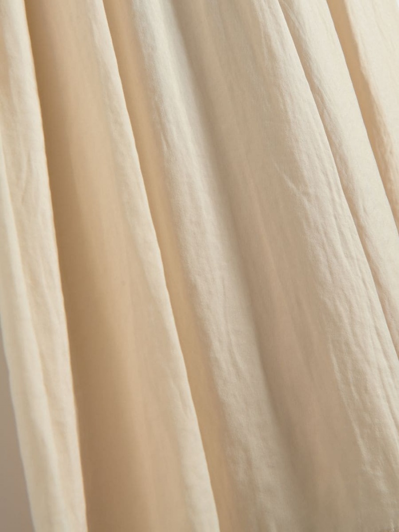Reserved Siroke Topanky leg trousers Ivory | 10246IGBC