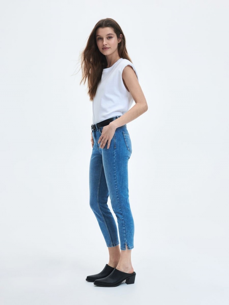 Reserved Slim jeans Modre | 20451CPRX