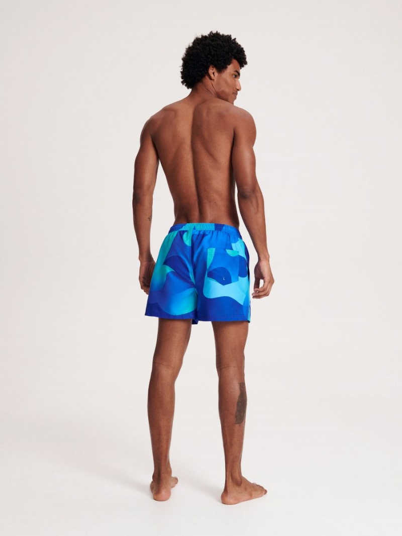 Reserved Swim shorts Tyrkysové | 41209AYPE