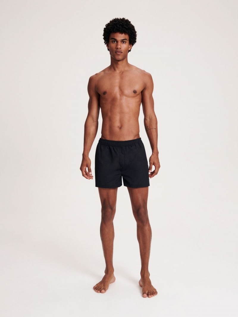 Reserved Swim shorts Čierne | 16230INMU