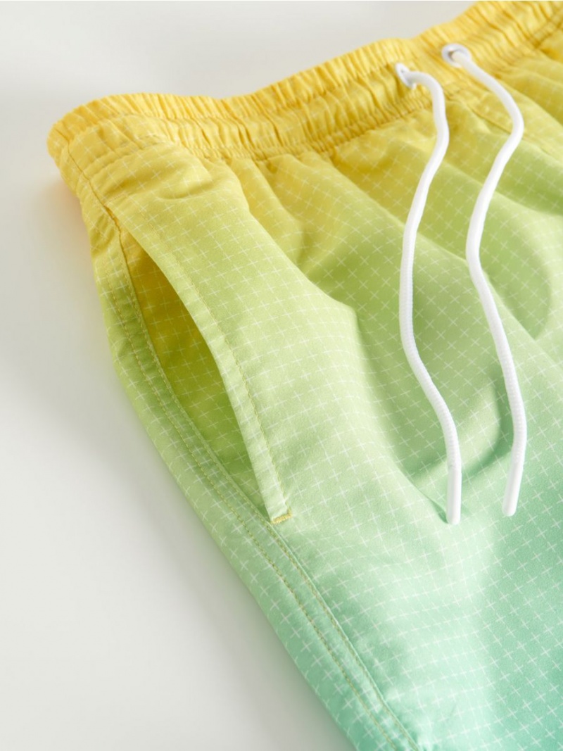 Reserved Swim shorts Žlté | 01245MQAR